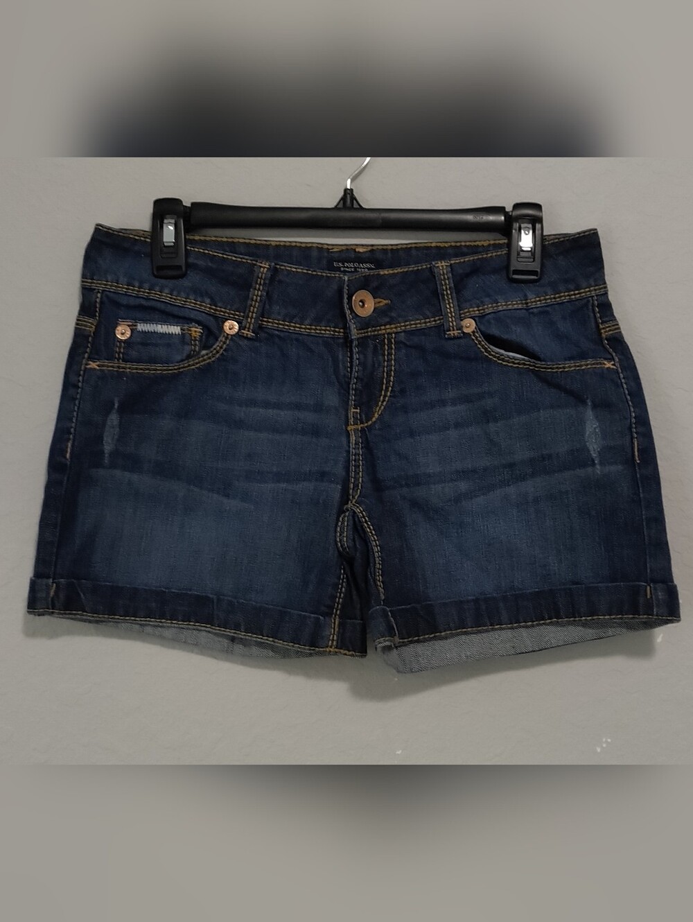 U.S. Polo Assn. Dark Blue Denim Women’s Shorts